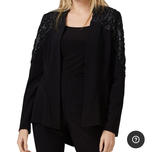 Joseph Ribkoff Black Blazer - Picture 5 of 5